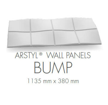 rivestimento per pareti pannello 3d poliuretano bump