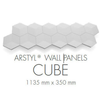 pannello 3d poliuretano cube rivestimento pareti milano
